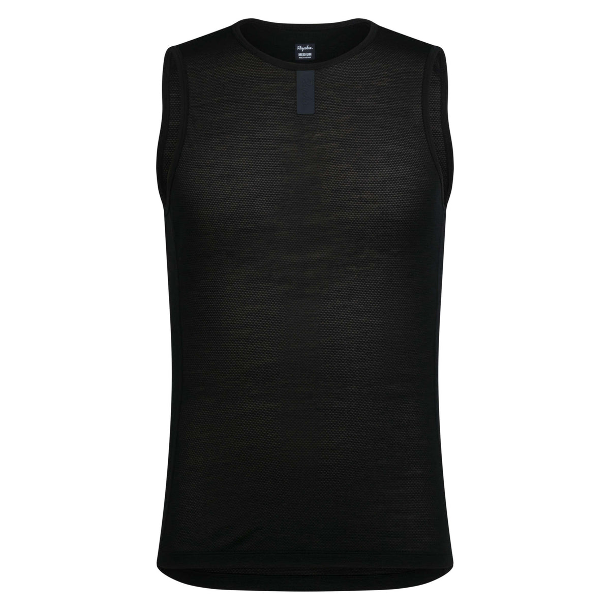 Men's Merino Lightweight Base Layer - Sleeveless - Black/Black