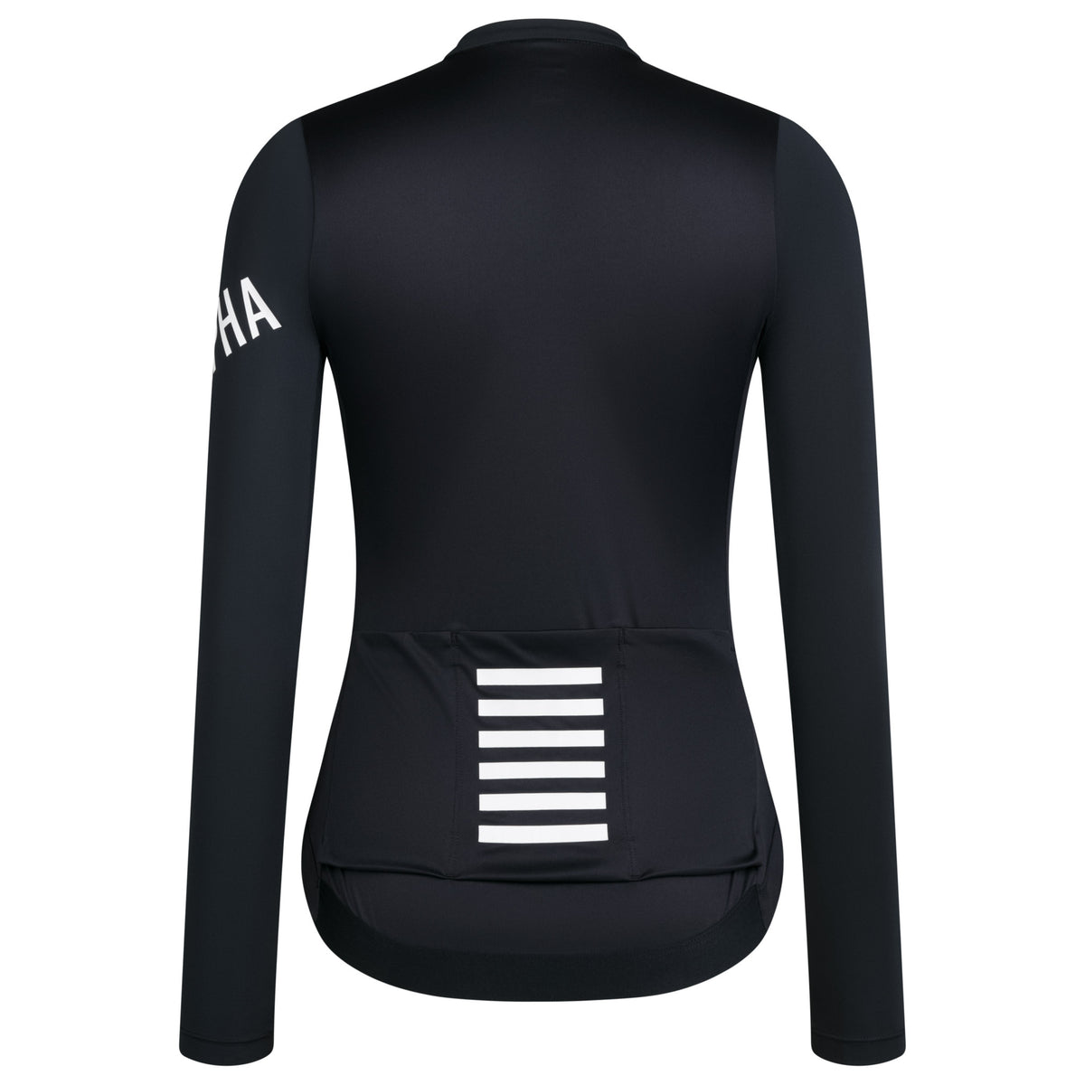 Women's Pro Team Long Sleeve Lightweight Jersey - Black/Graphite
