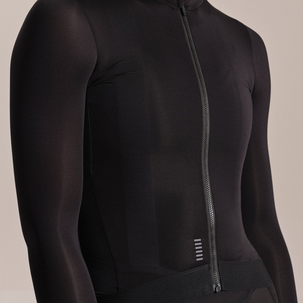 Women's Pro Team LS Lightweight Jersey III - Black/Dark Grey