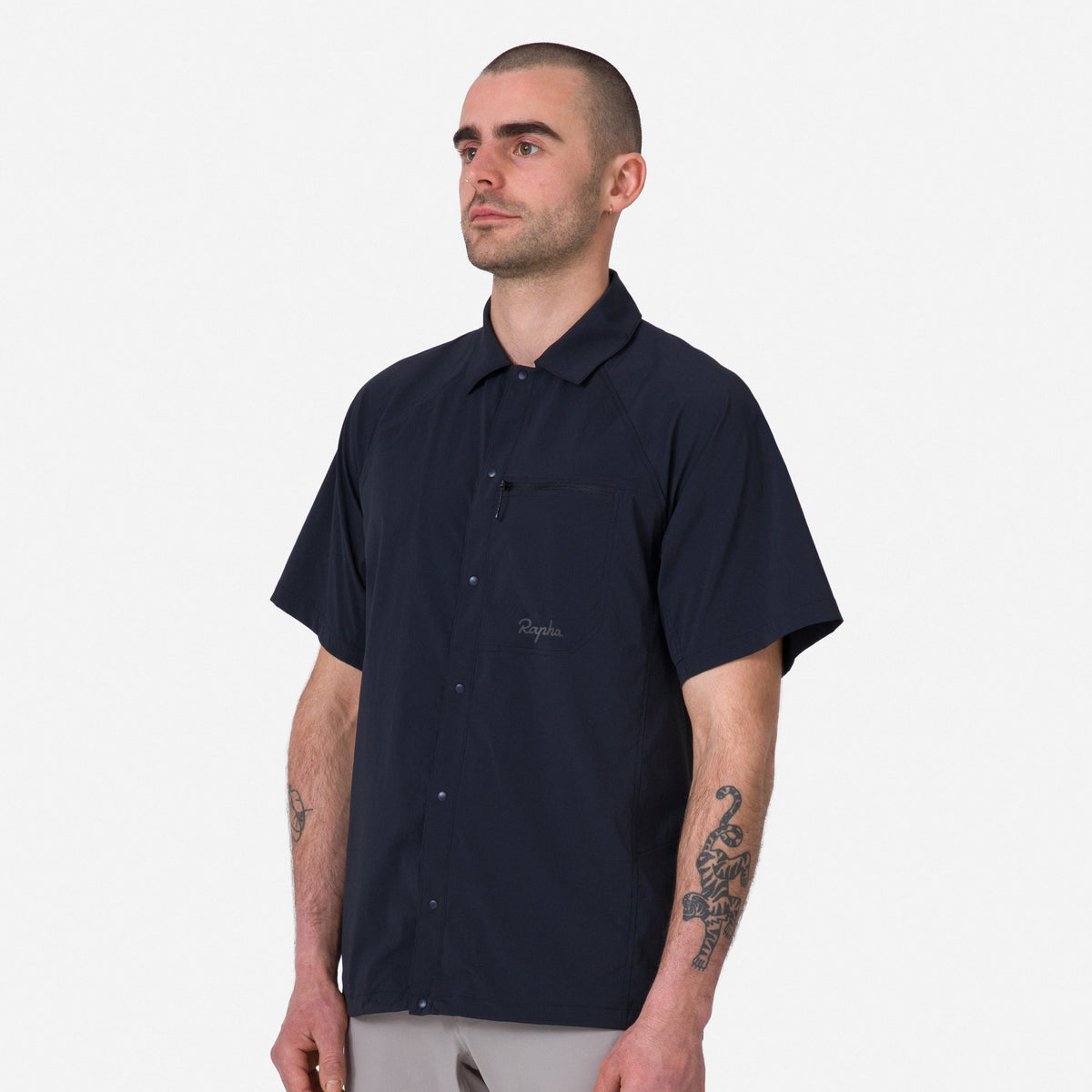 Men's Explore Short Sleeve Shirt - Asphalt / Vulcan 2