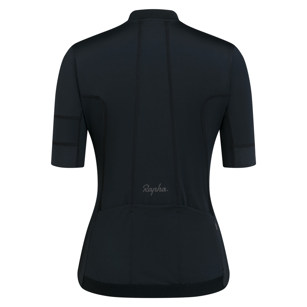 Women's Brevet Element Jersey - Black/Grey