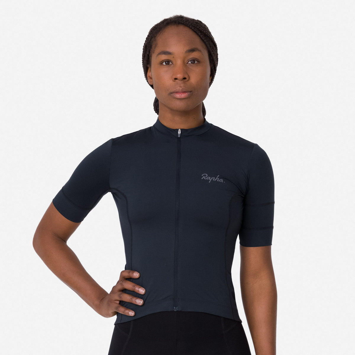 Women's Brevet Element Jersey - Black/Grey