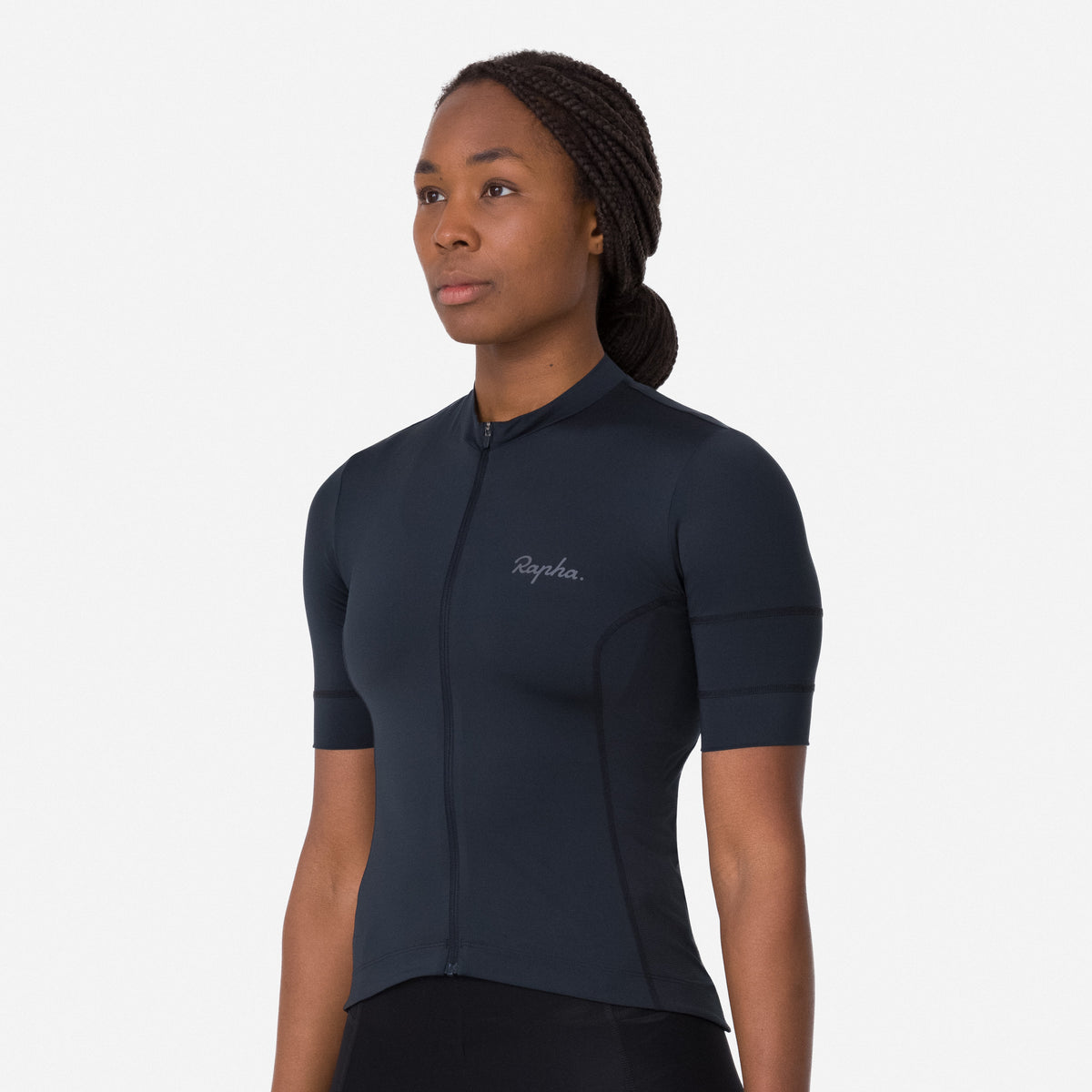 Women's Brevet Element Jersey - Black/Grey