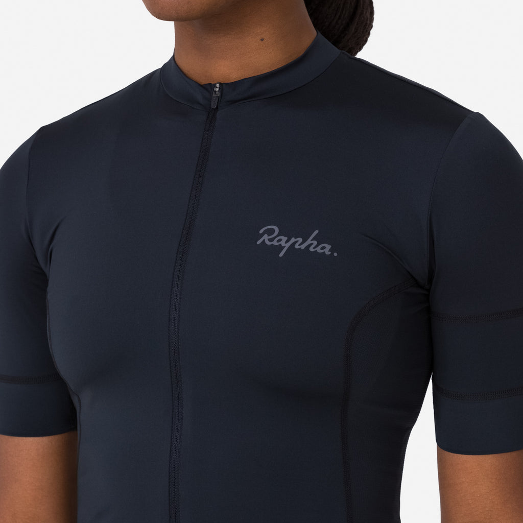 Women's Brevet Element Jersey - Black/Grey