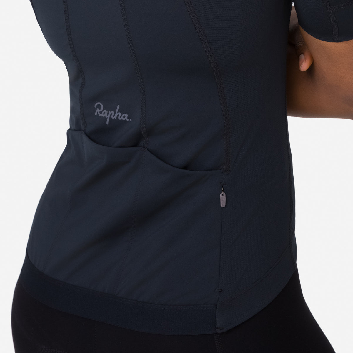 Women's Brevet Element Jersey - Black/Grey