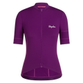Women's Brevet Element Jersey - Deep Magenta/White