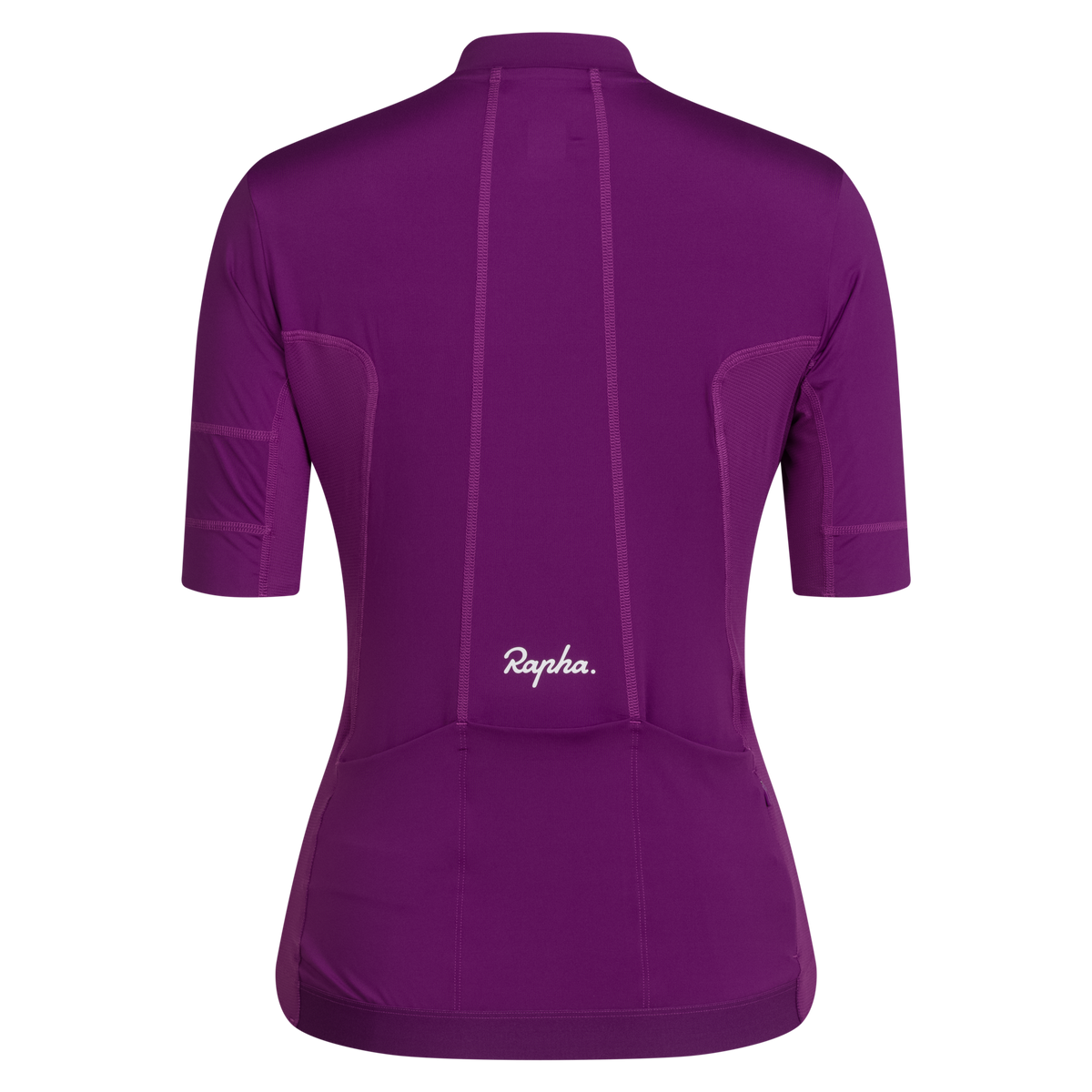 Women's Brevet Element Jersey - Deep Magenta/White