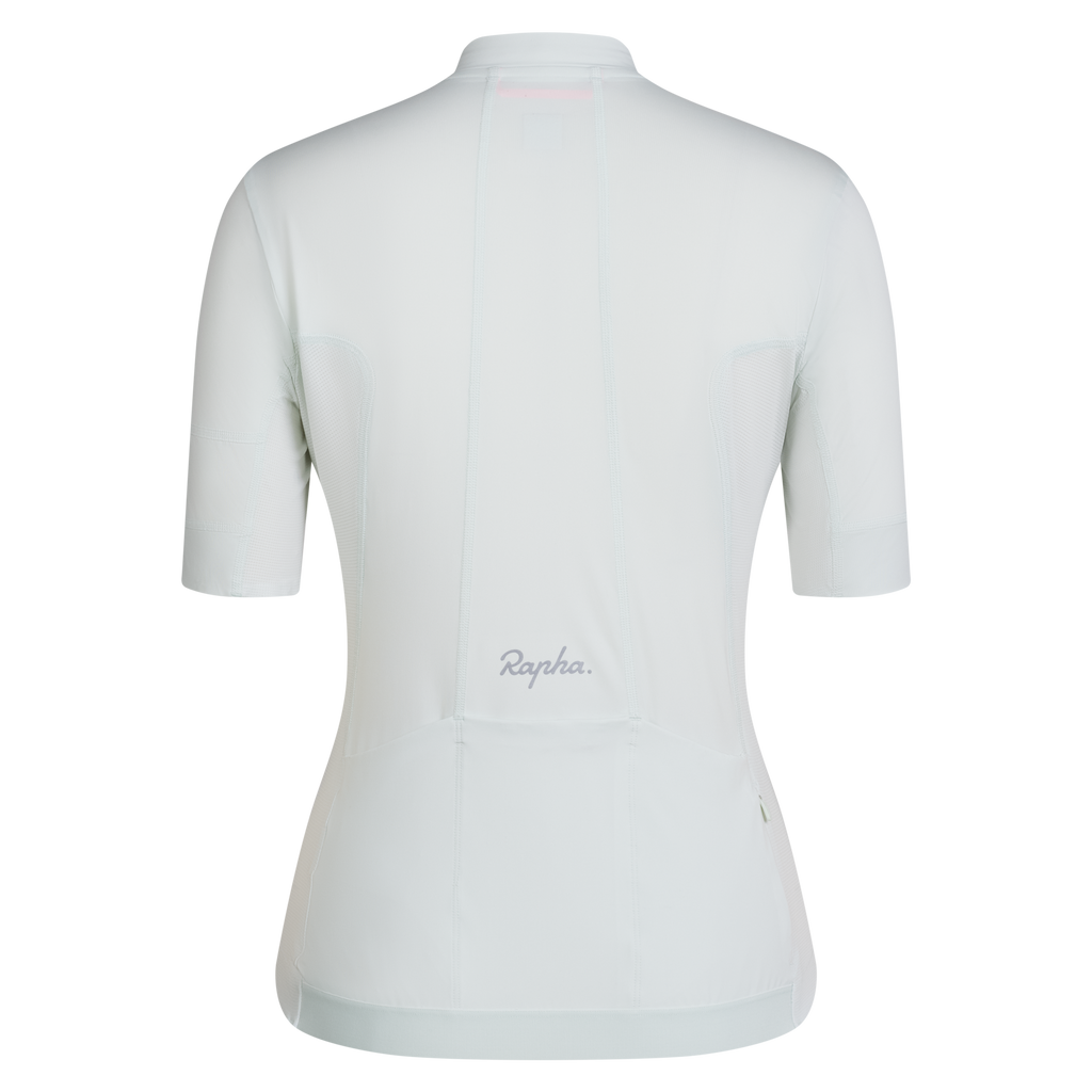 Women's Brevet Element Jersey - Light Blue/Silver