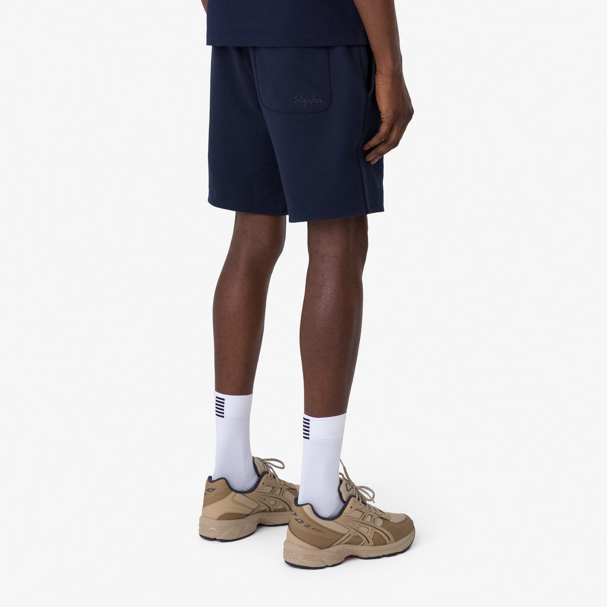 Men's Cotton Sweatshort - Dark Navy/Navy