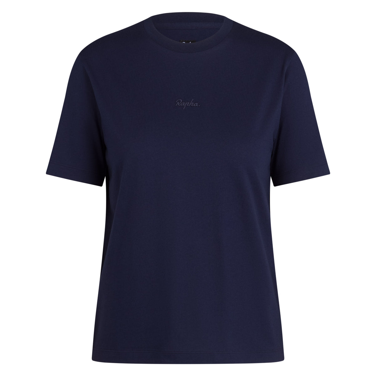 Women's Cotton T-Shirt - Dark Navy/Black