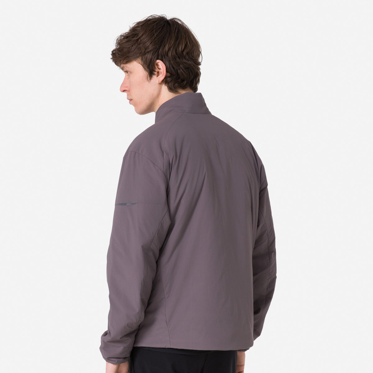 Men's Insulated Jacket - Mushroom / Grey