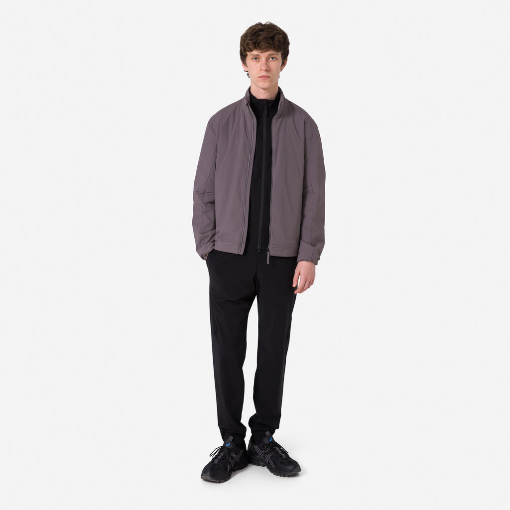 Men's Insulated Jacket - Mushroom / Grey