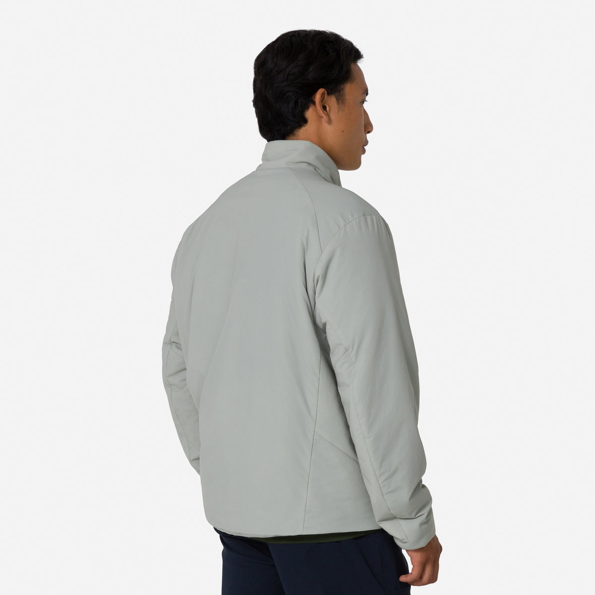 Men's Insulated Jacket - Wrought Iron / Mercury