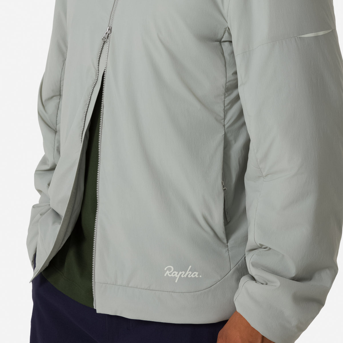 Men's Insulated Jacket - Wrought Iron / Mercury