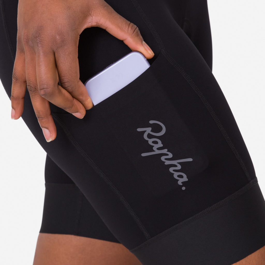 Women's Regular Cargo Shorts - Black/Black