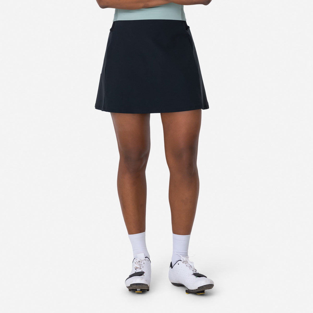 Women's Padded Skort - Black/Grey