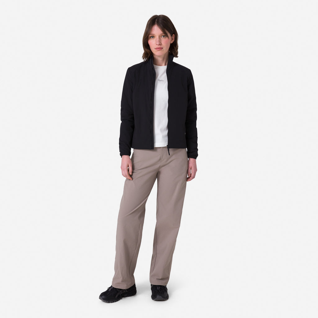 Women's Insulated Jacket - Black/Grey