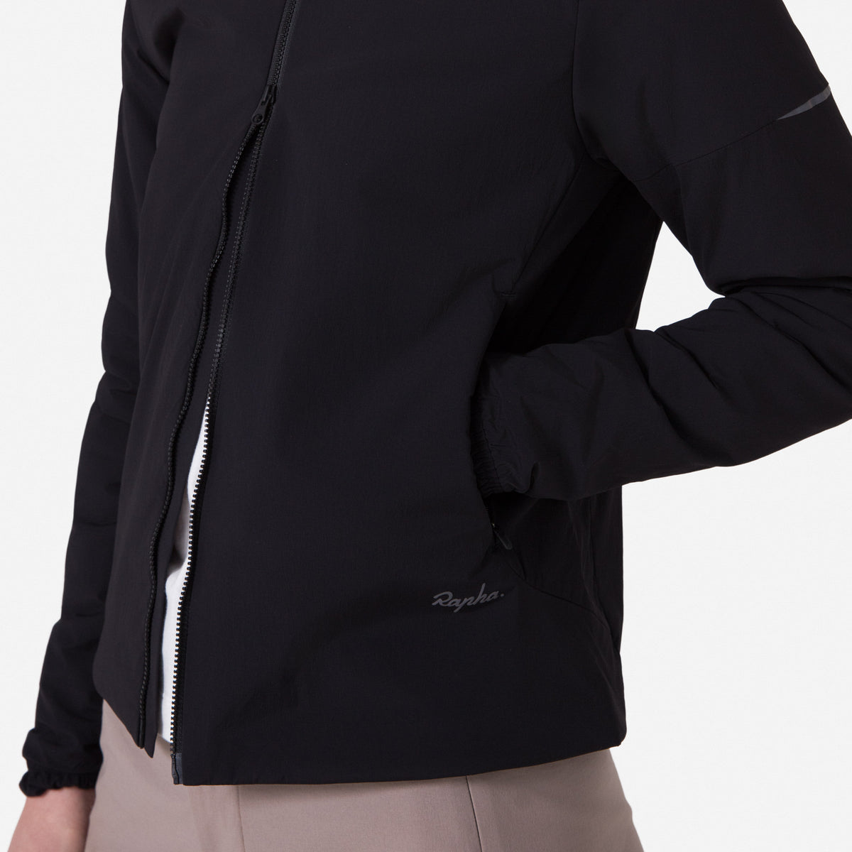 Women's Insulated Jacket - Black/Grey