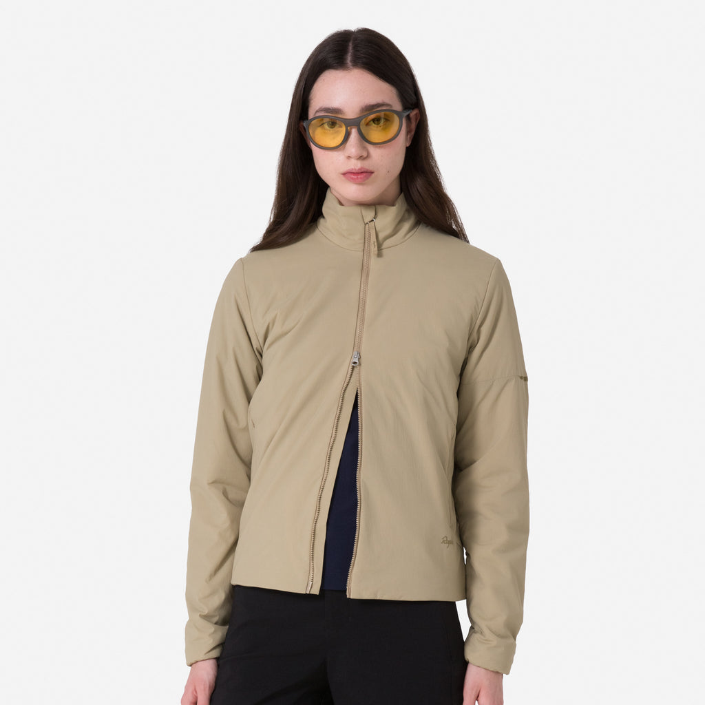 Women's Insulated Jacket - Tan / Olive