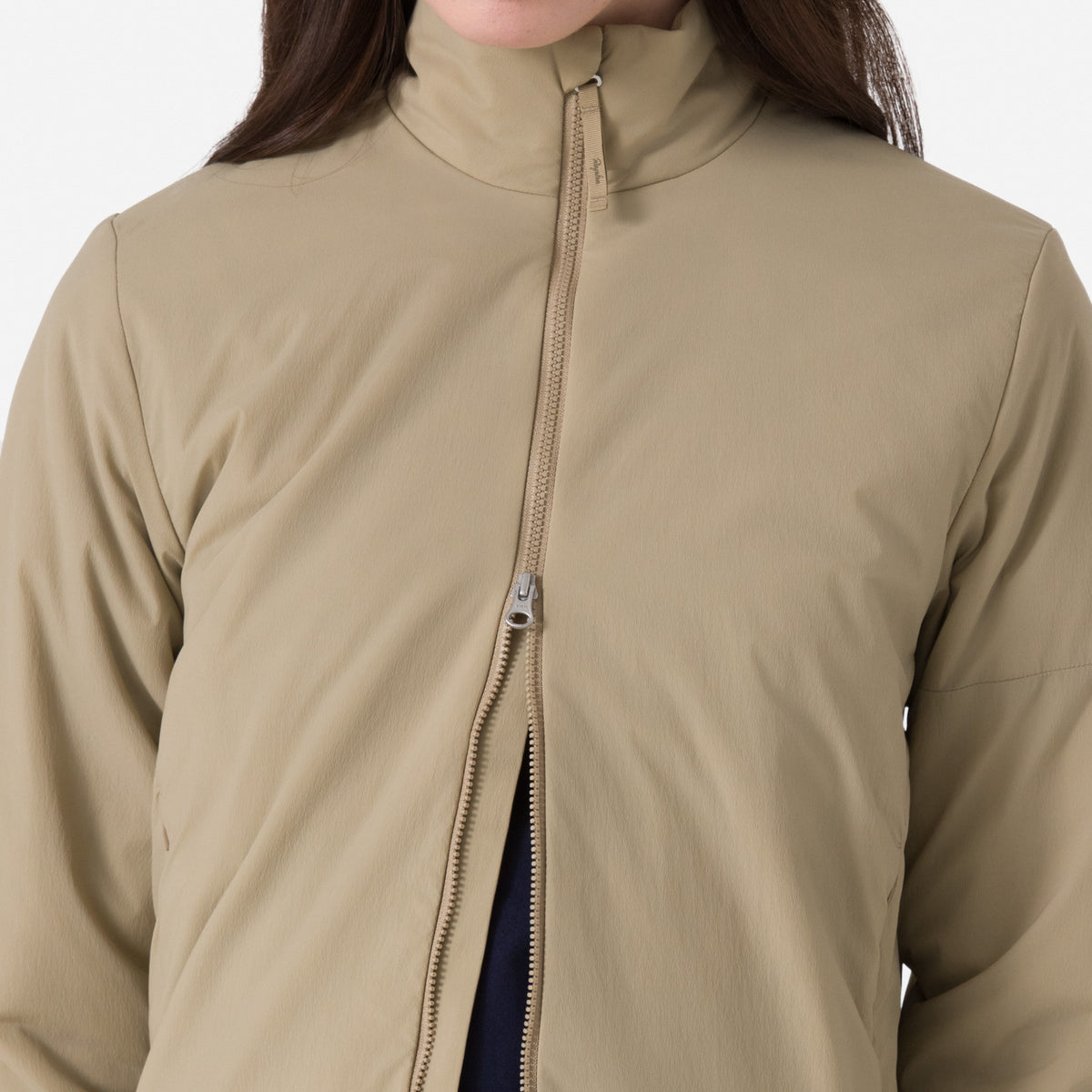 Women's Insulated Jacket - Tan / Olive