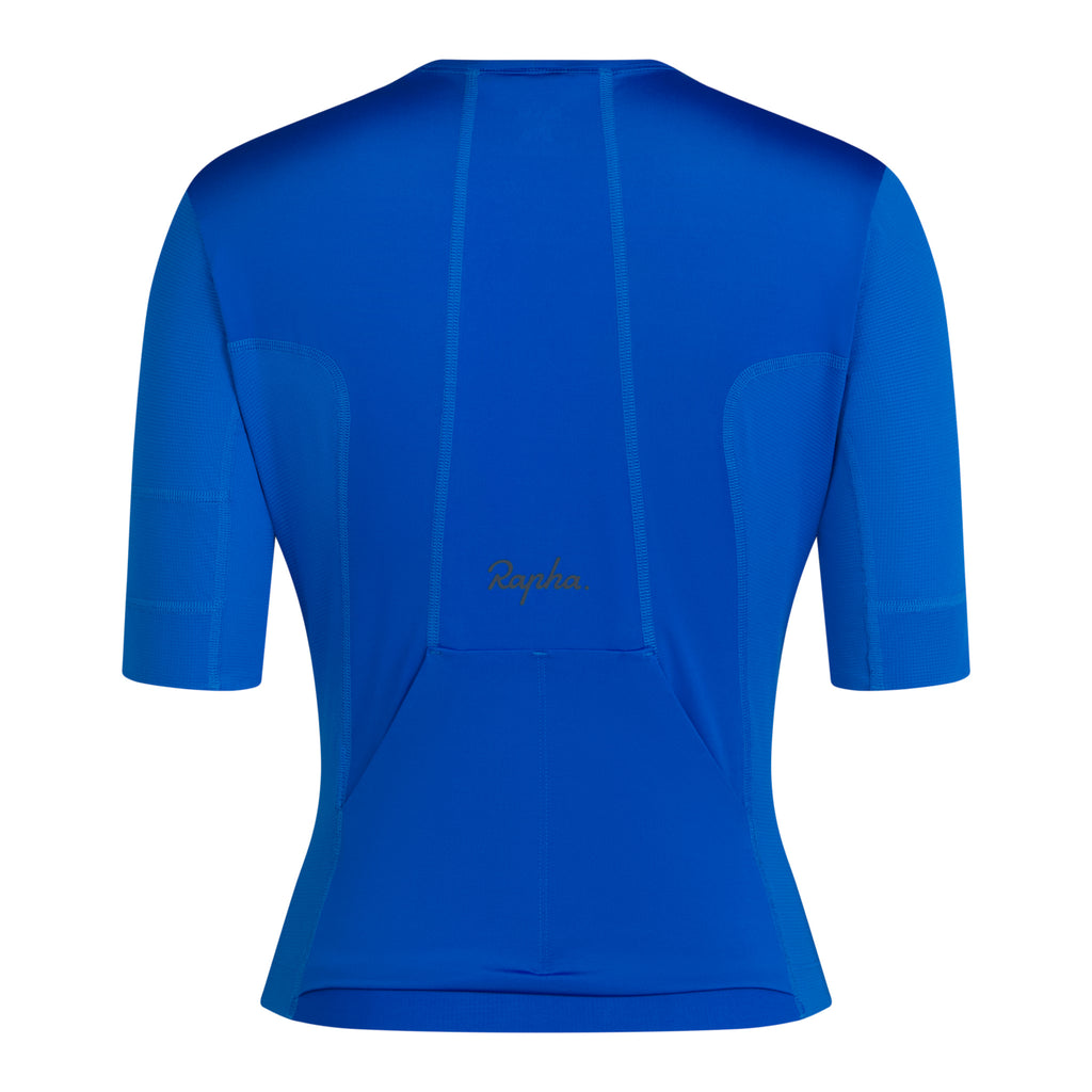 Women's Cropped Cargo Top - Cobalt/Sky Captain