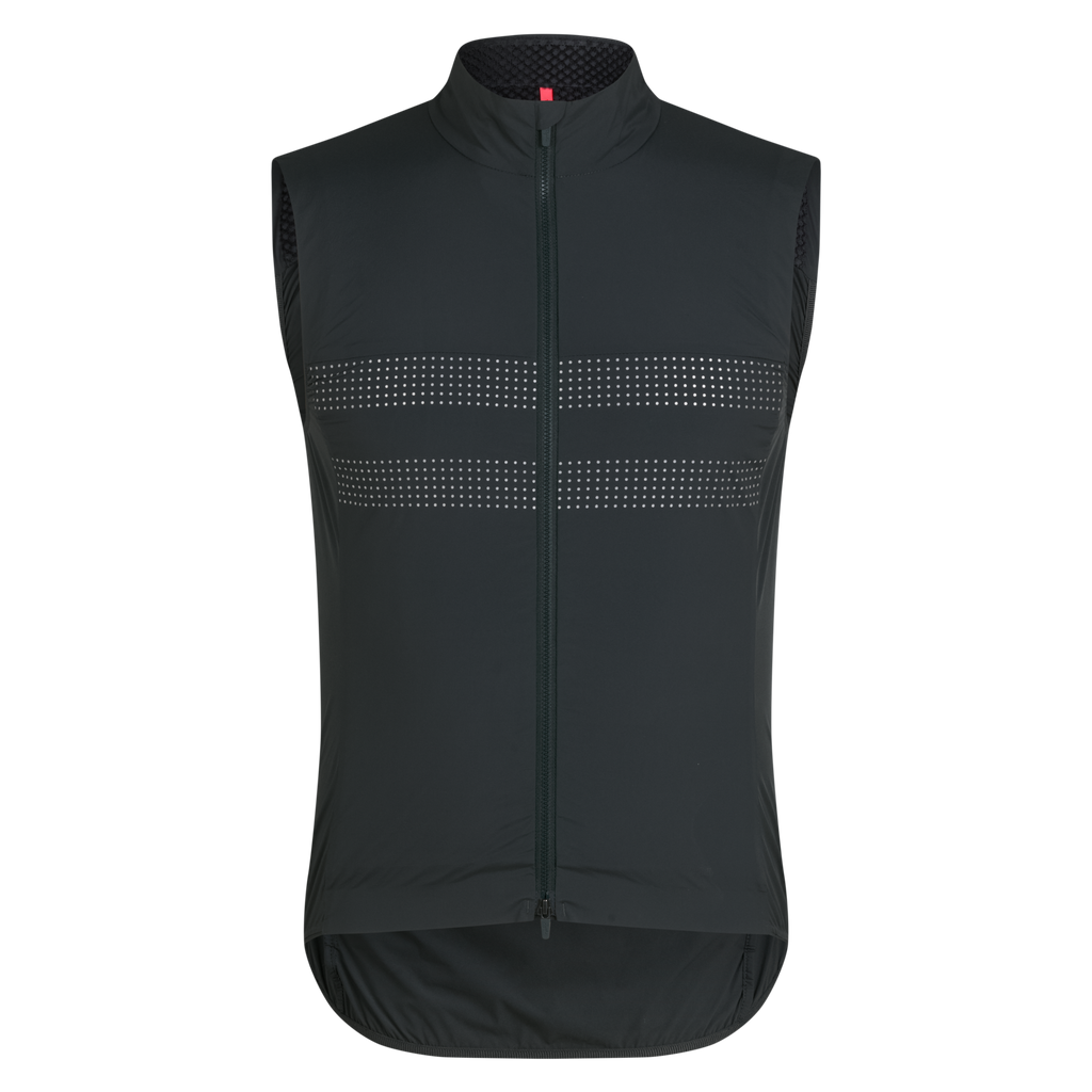Men's Brevet Lightweight Insulated Gilet - Dark Forest/Silver Reflective