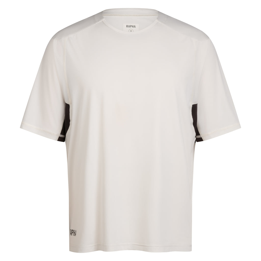 Men's Tech T-Shirt - Off-White/Black