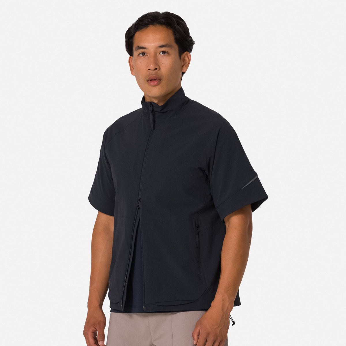 Men's Insulated Short Sleeve Jersey - Black/Black
