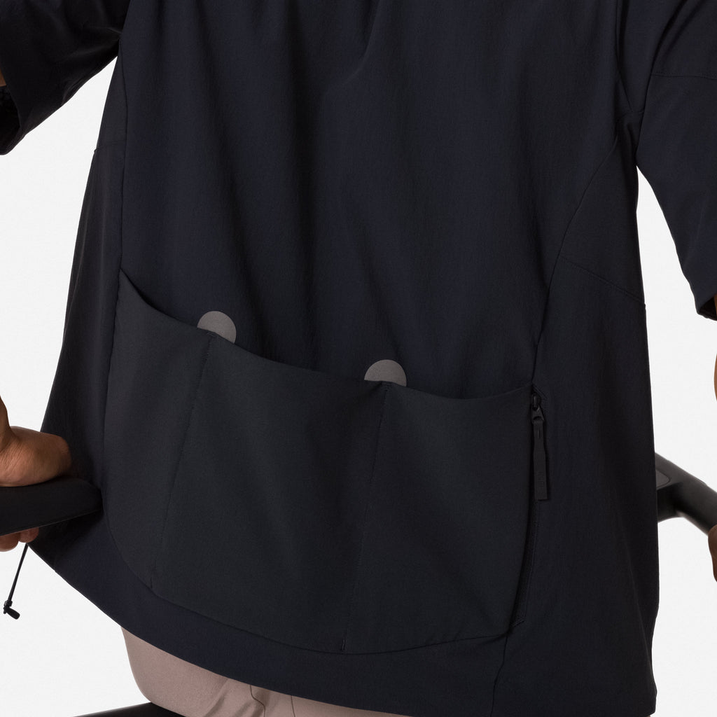 Men's Insulated Short Sleeve Jersey - Black/Black