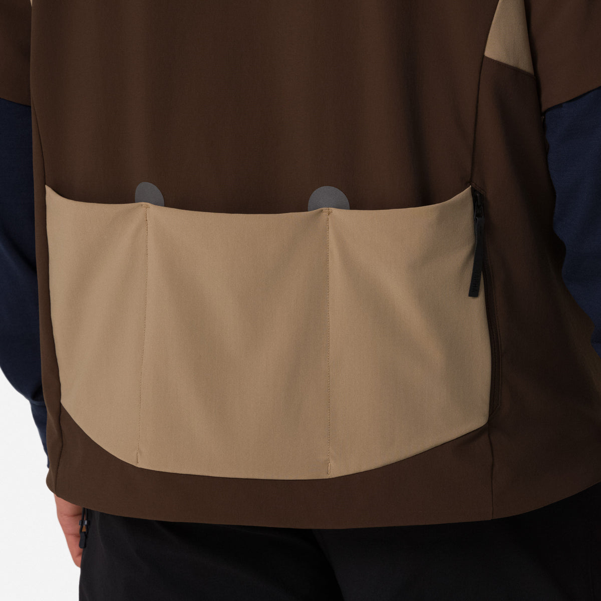 Men's Insulated Short Sleeve Jersey - Brown/Brown Tint