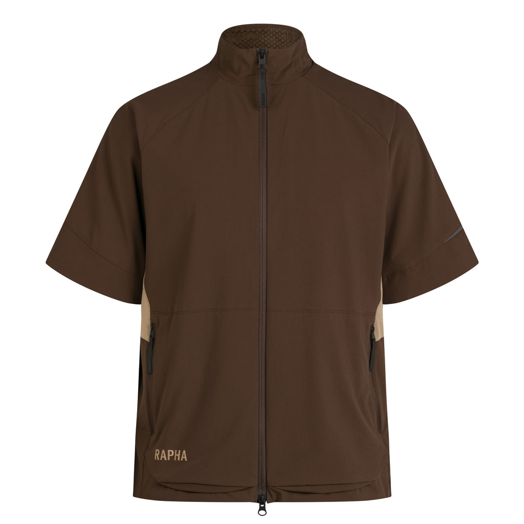Men's Insulated Short Sleeve Jersey - Brown/Brown Tint