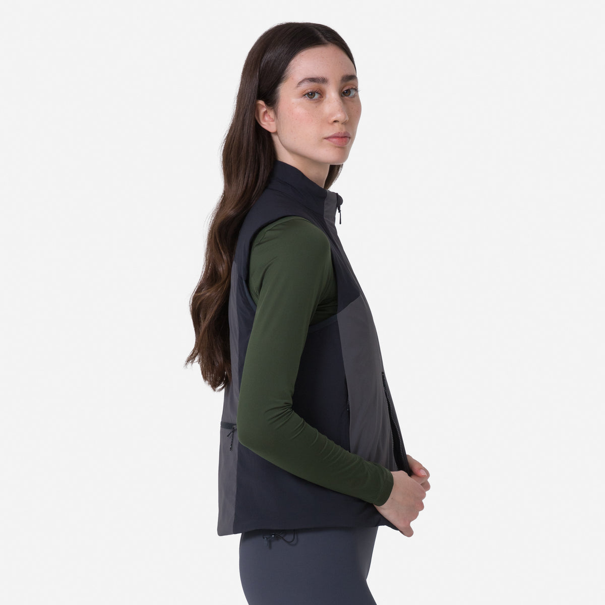 Women's Explore Insulated Gilet - Vulcan / Asphalt