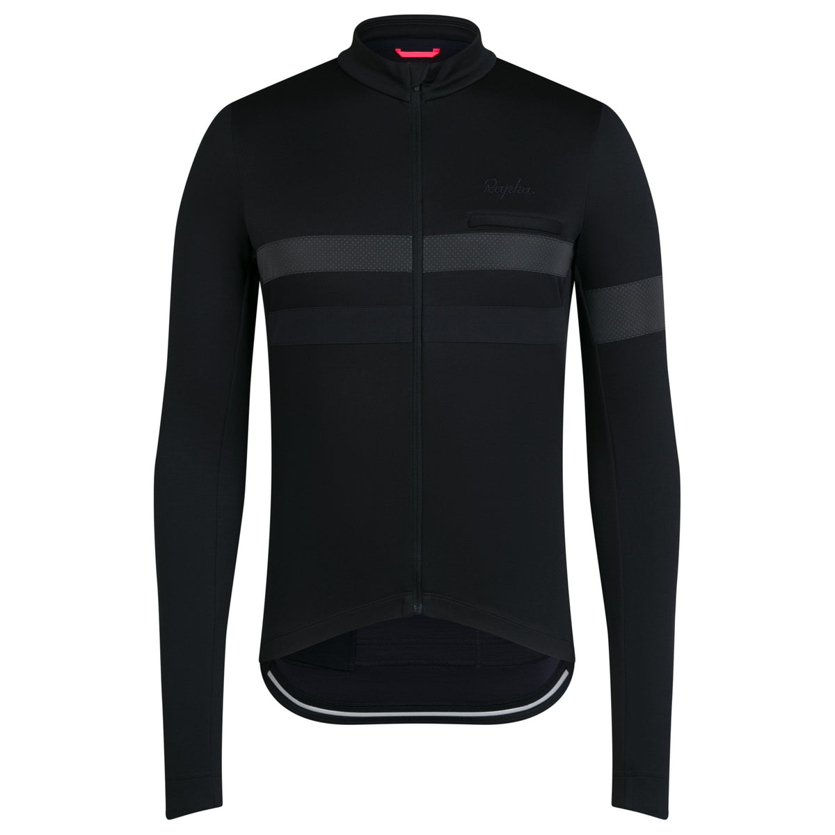 Men's Brevet Long Sleeve Jersey - Black