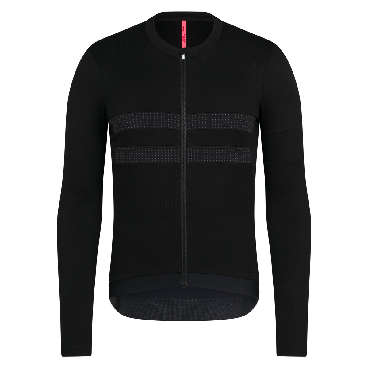 Men's Brevet Long Sleeve Merino Jersey III - Black/Black
