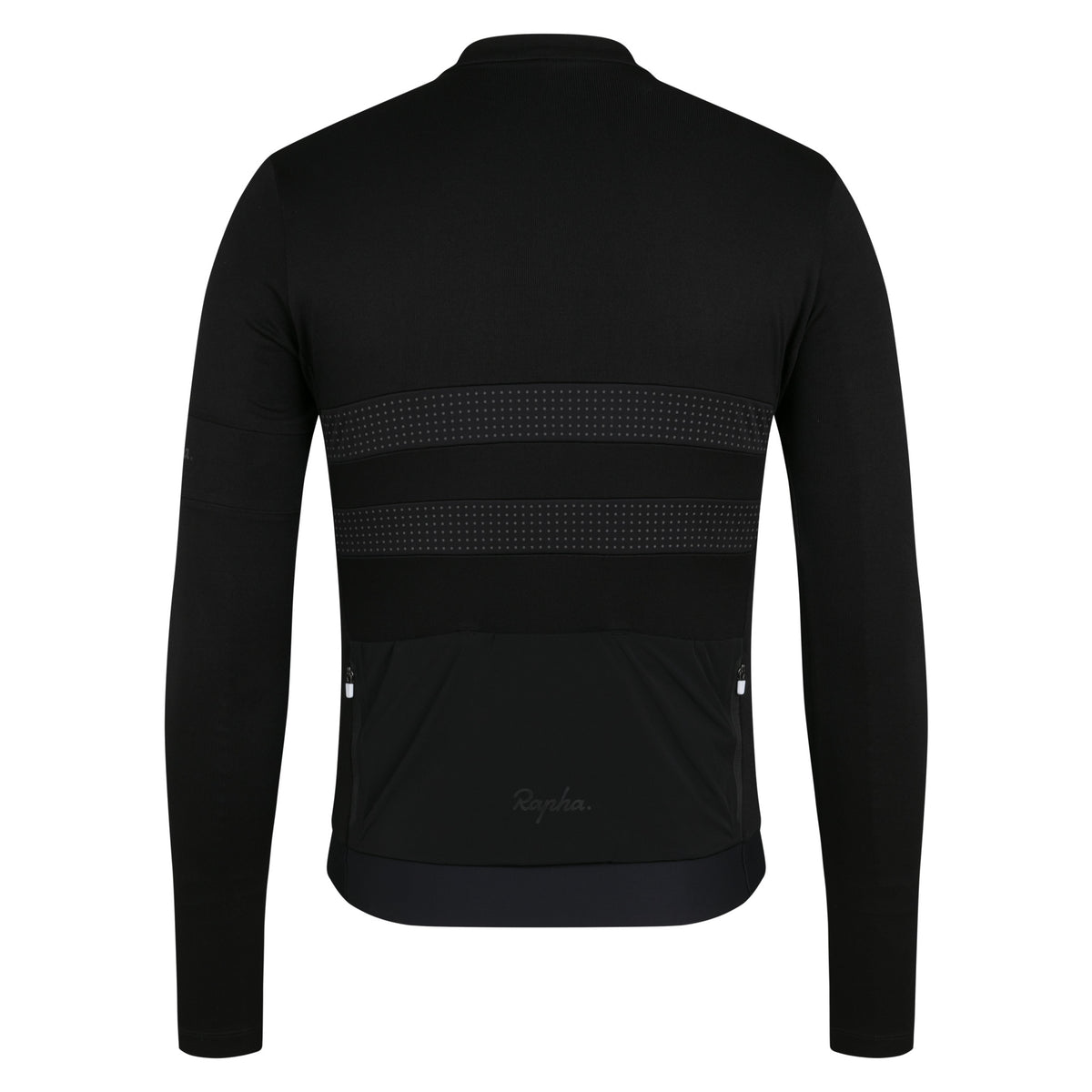 Men's Brevet Long Sleeve Merino Jersey III - Black/Black