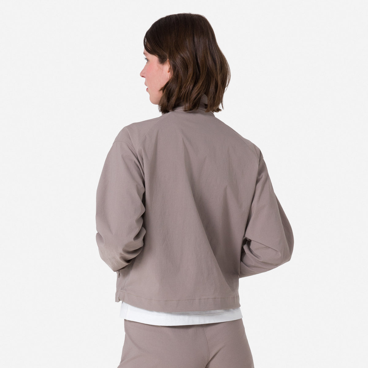 Women's Tech Jacket - Pale Brown