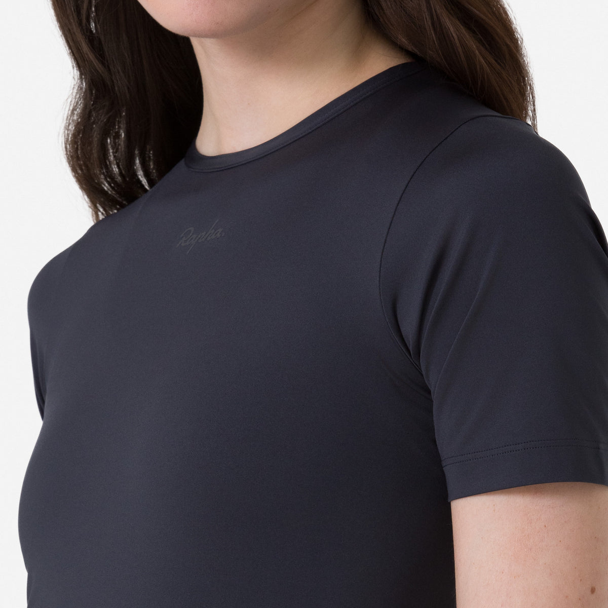 Women's Active T-shirt - Dark Grey / Dark Navy