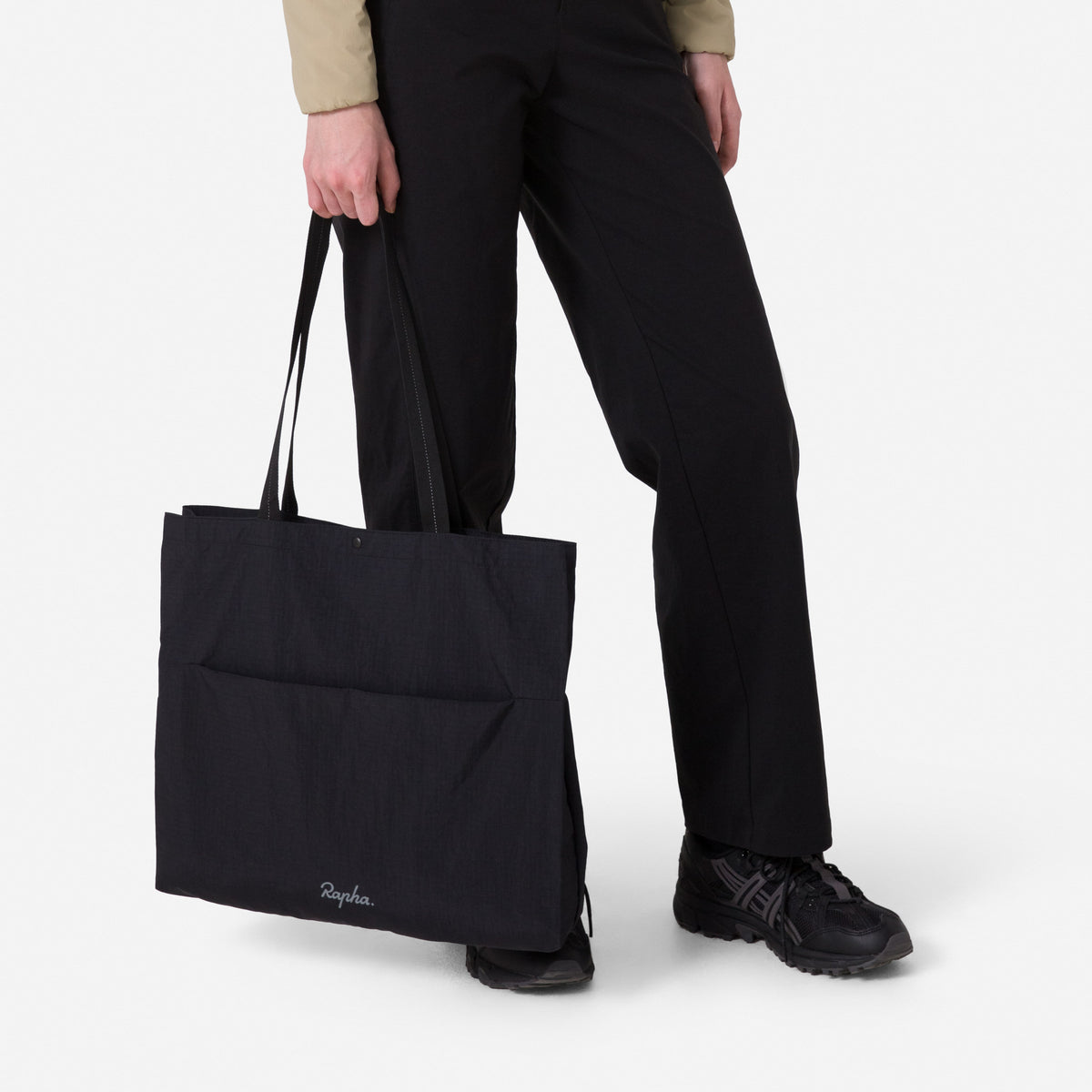 Tech Tote - Black/Silver Reflective
