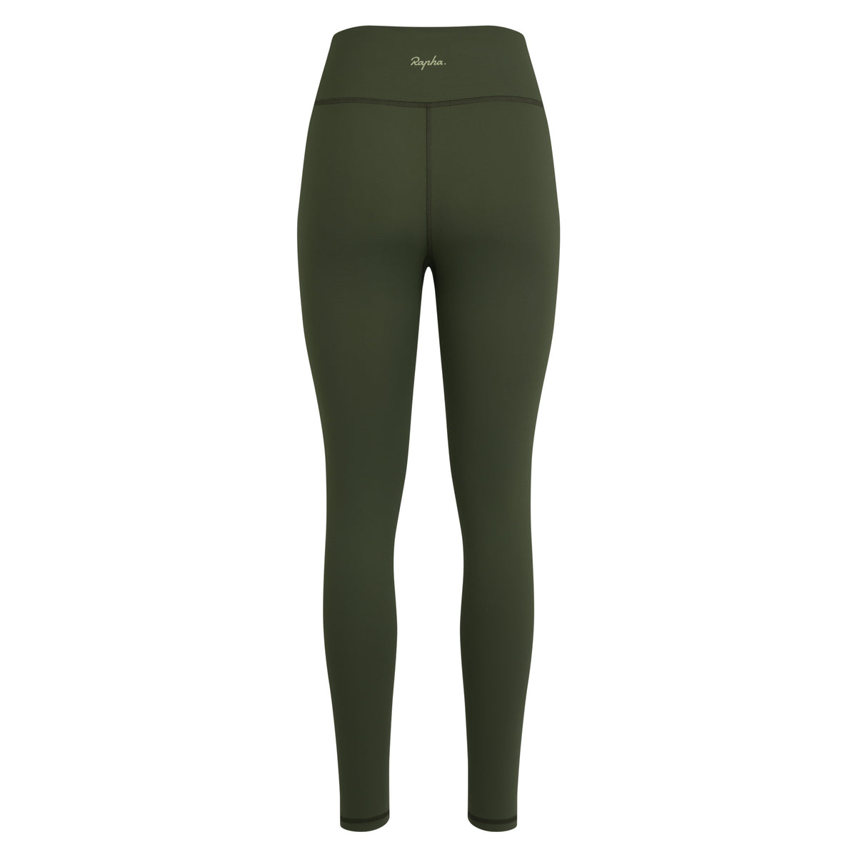 Women's Active Tights - Deep Olive Green/Olive Green