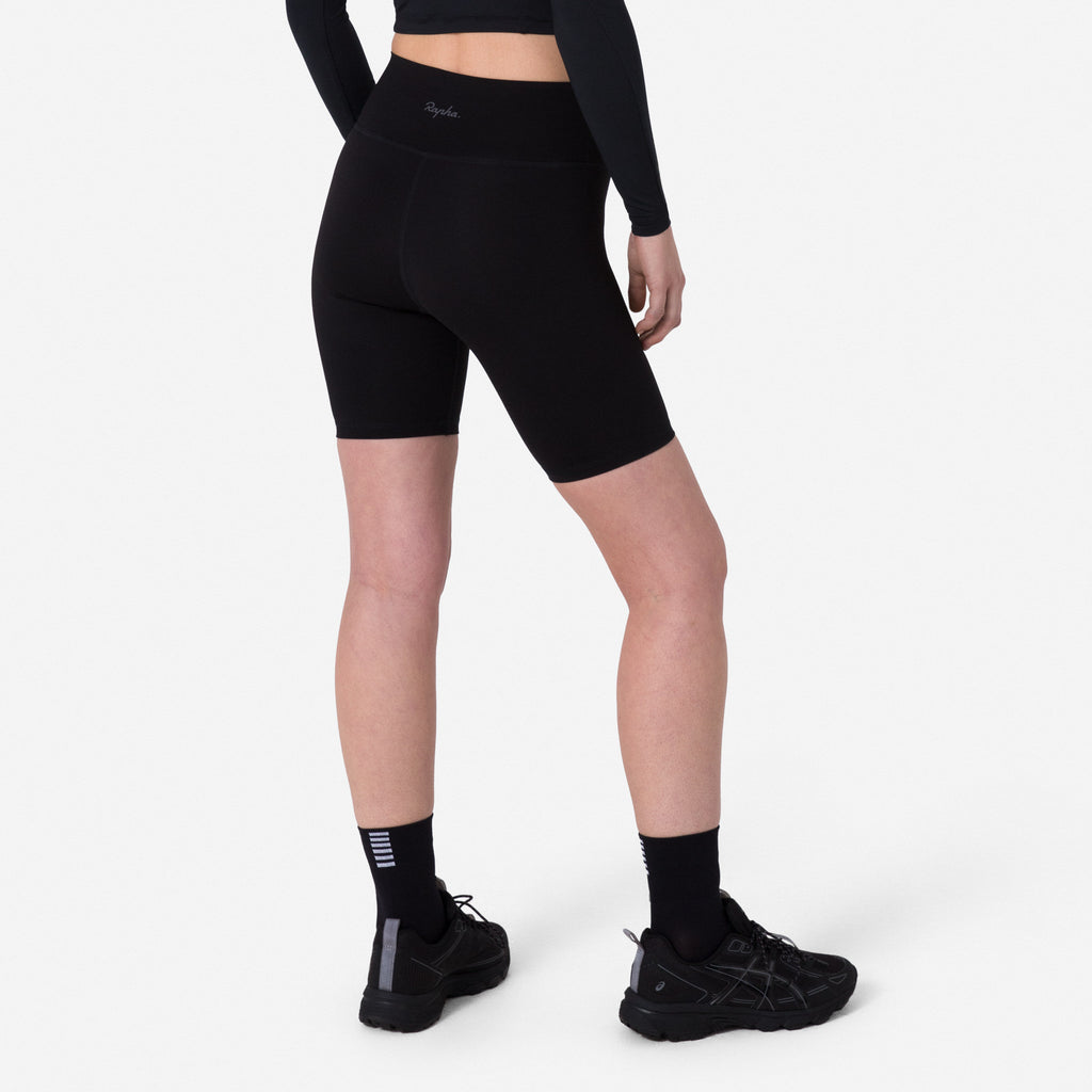 Women's Active Shorts - Black/Grey