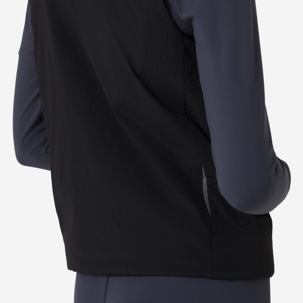Women's Insulated Vest - Black / Grey