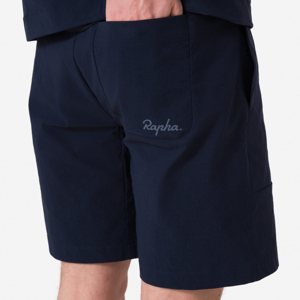 Men's Easy Tech Shorts - Dark Navy/Black