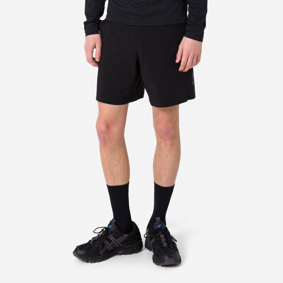 Men's Active Shorts - Black/Grey