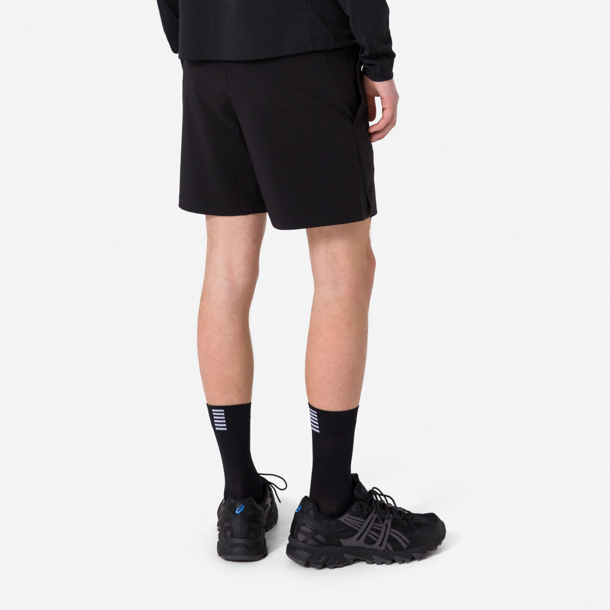 Men's Active Shorts - Black/Grey