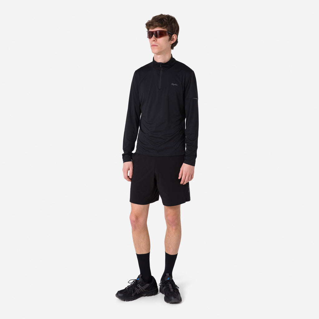 Men's Active Shorts - Black/Grey