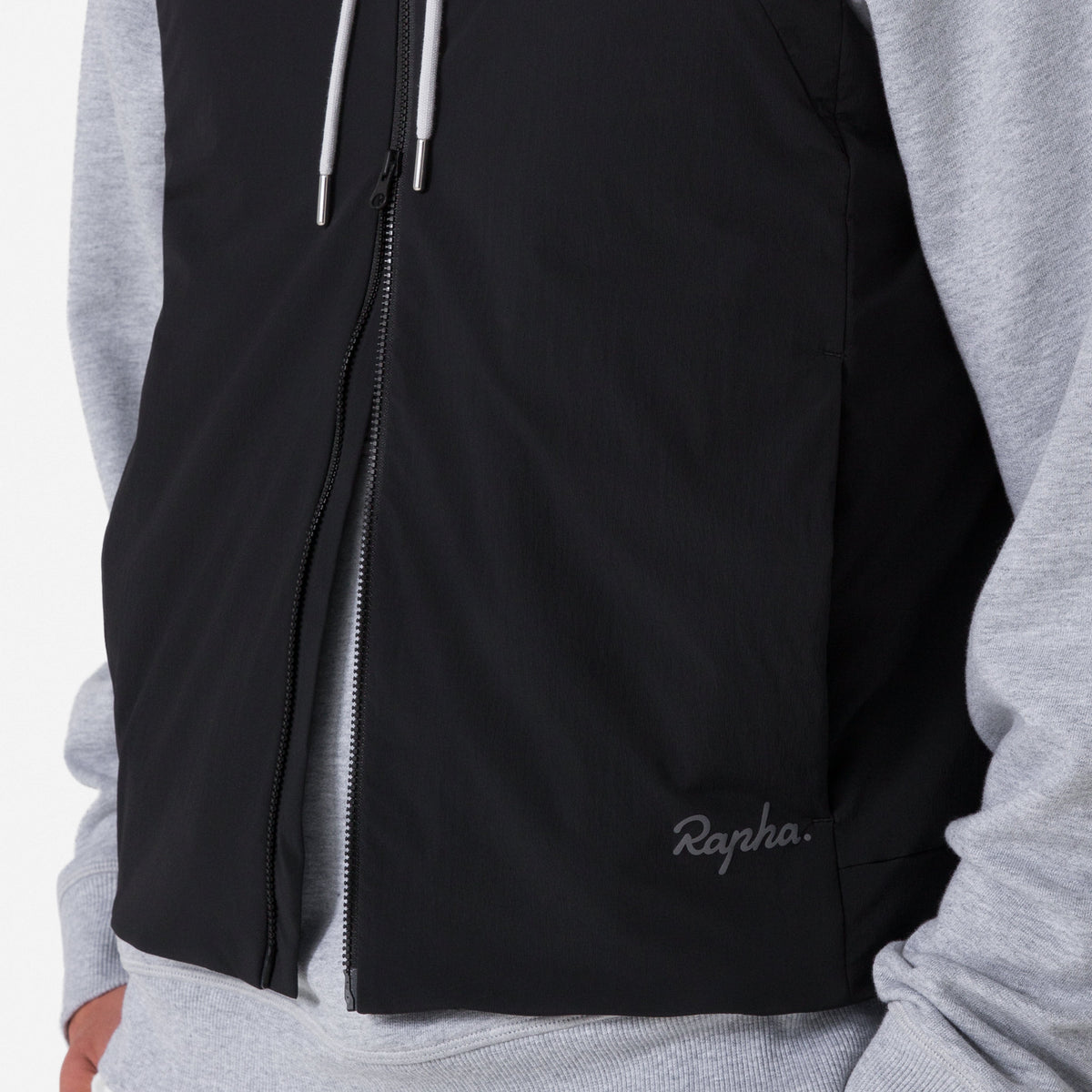 Men's Insulated Vest - Black/Grey