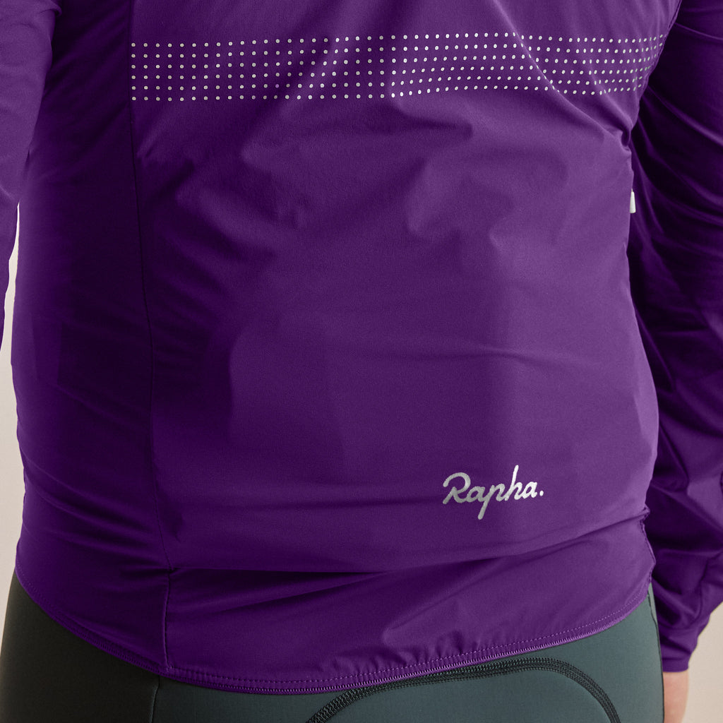 Men's Brevet Lightweight Insulated Jacket - Blackberry/White