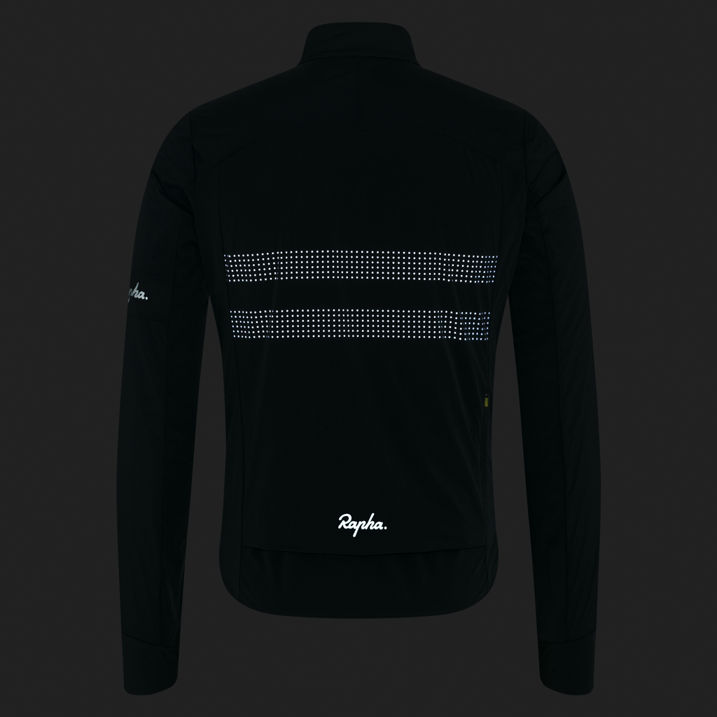 Men's Brevet Lightweight Insulated Jacket - Dark Forest/Silver Reflective