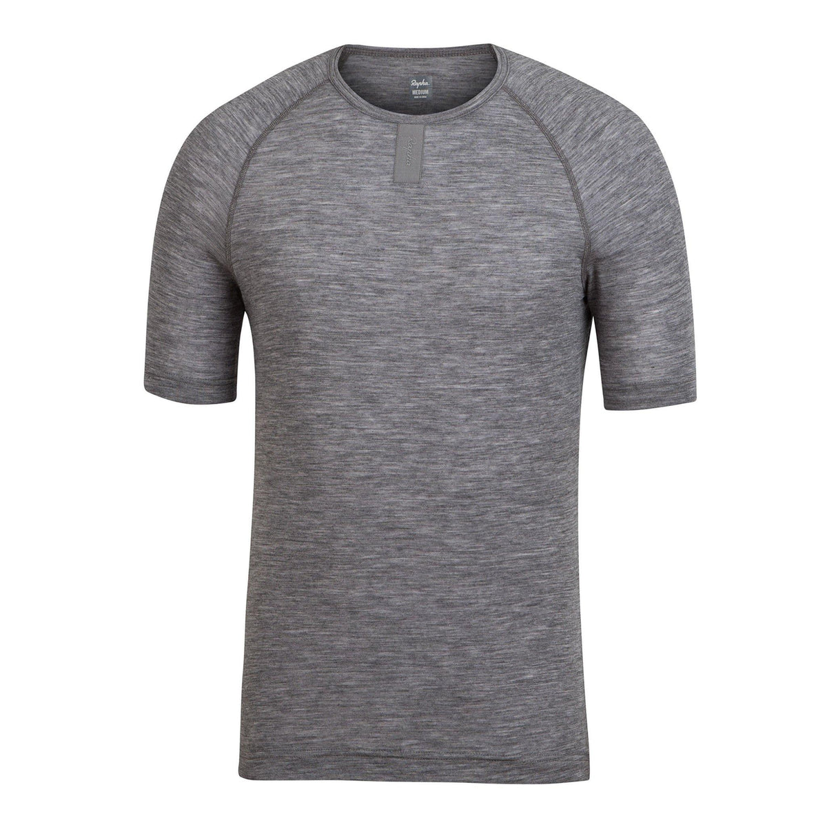 Men's Merino Base Layer Short Sleeve - Grey