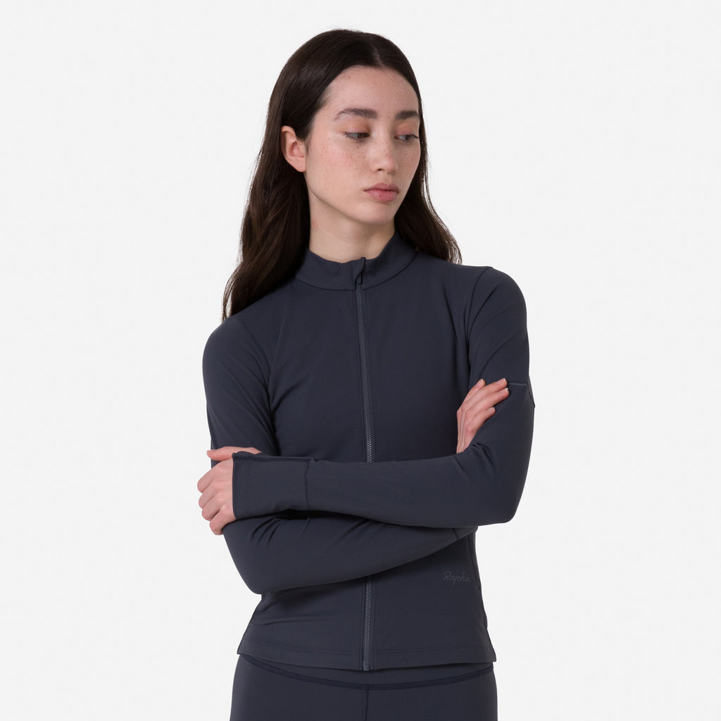 Women's Active Jacket - Dark Grey / Dark Navy
